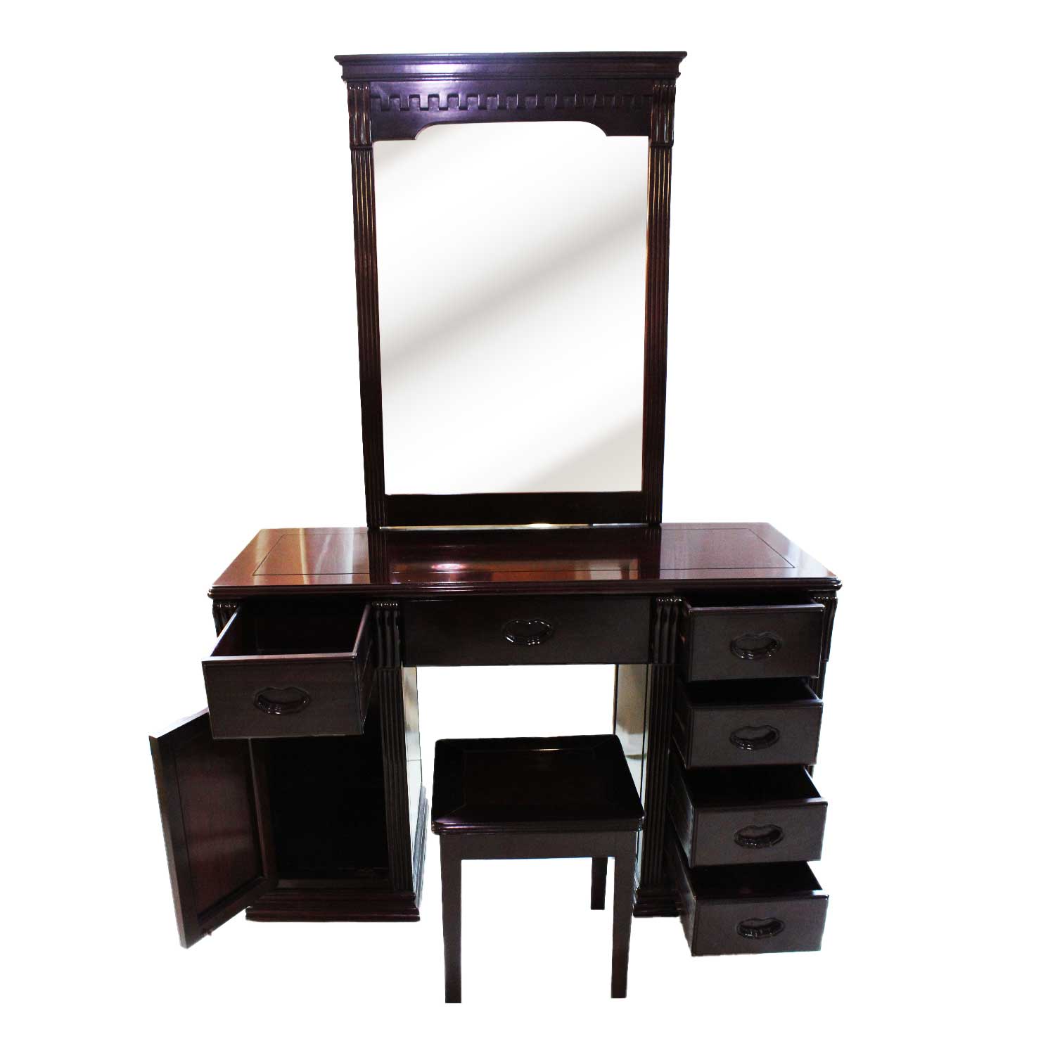 Dressing table 2024 single mirror